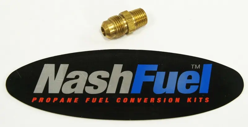 1/2" Flare To 3/8" Npt Propane & Natural Gas Fitting — Lp/Lpg Compatible 1