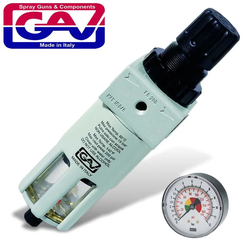 1/2-Inch Inline Filter And Pressure Reducing Regulator 1