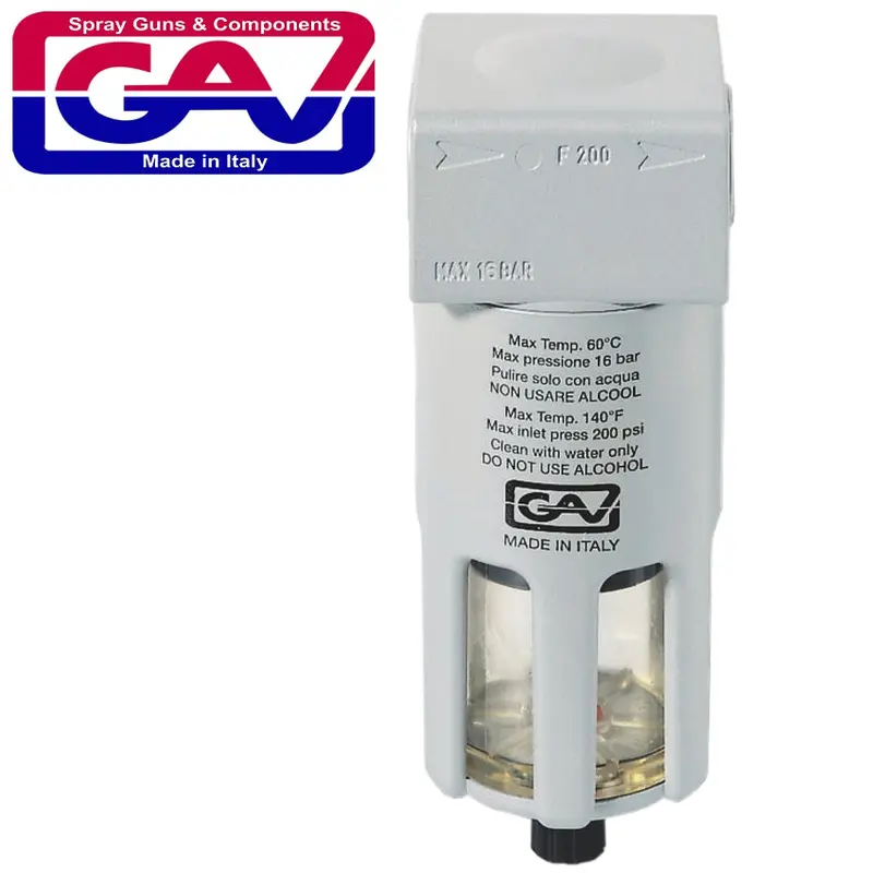 1/2-Inch Inline Water Trap Filter For Compressed Air Systems 1