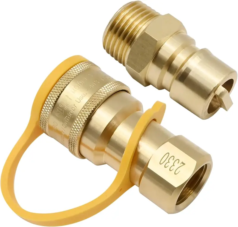 1/2-Inch Male-To-Female Low-Pressure Quick-Connect Fitting Kit (1/2-Inch Npt) 1