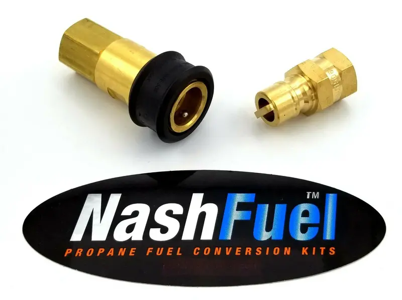 1/2" Low-Pressure Vapor Quick-Connect Fitting – For Propane/Natural Gas Generators, Grills, And Portable Appliances 1