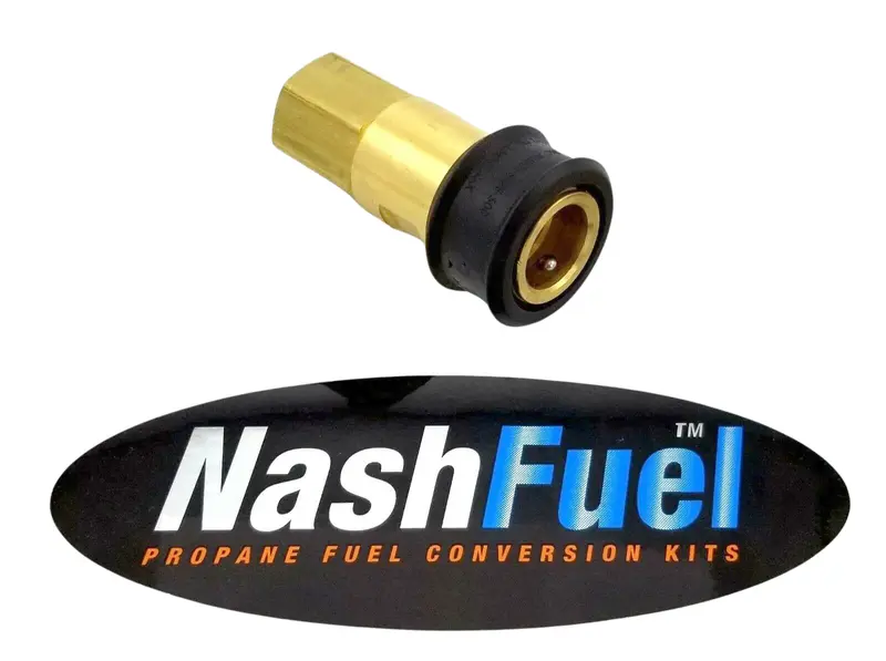 1/2" Low-Pressure Vapor Quick-Connect Fitting – Propane/Natural Gas Generator & Grill Use (Female Only) 1