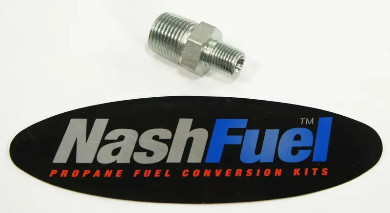 1/2" Male Pipe Thread To 1/4" Male Pipe Thread Hex Reducer Fitting – Propane & Natural Gas Compatible 1