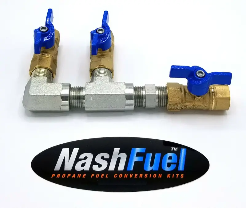 1/2" Npt Low-Pressure Propane/Natural Gas Manifold Ball Valve For Lpg Systems 1