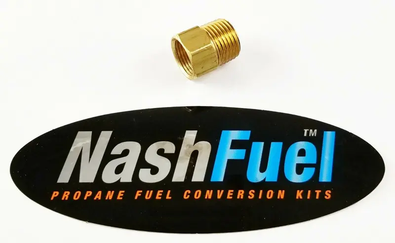 1/2" Npt Male To 1/2" Inverted Flare Female Fitting For High-Flow Propane And Natural Gas Systems 1