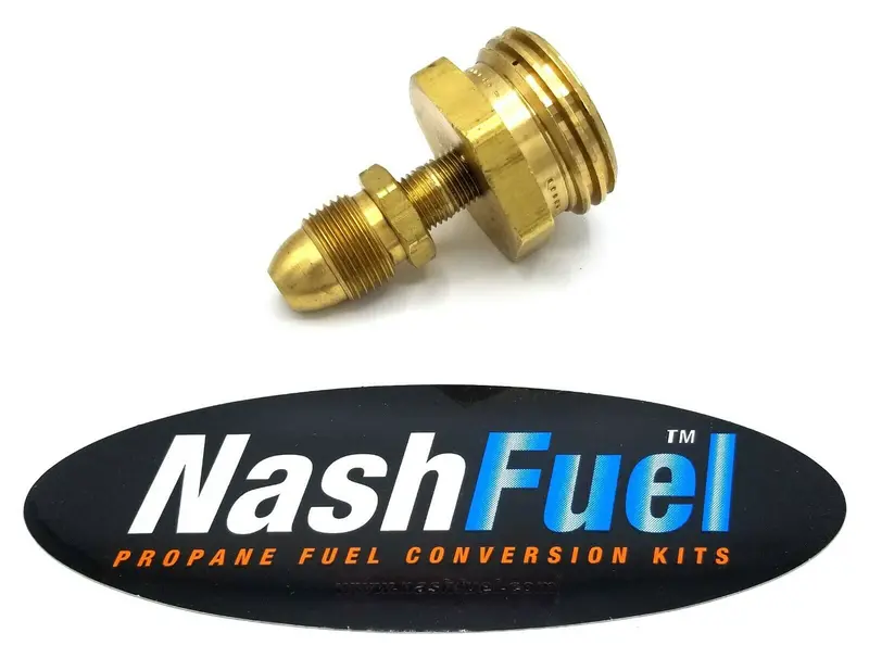 1-3/4" Acme Thread Vapor-Liquid Transfer Valve Adapter For Grill Fill Systems (1654-210) 1