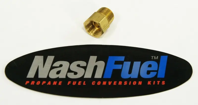 1/4" Male Npt To 1/4" Female Inverted Flare Fitting For Propane & Natural Gas Lines 1