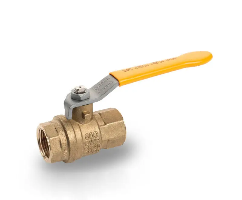 1/4" Npt Brass Ball Valve For Propane & Natural Gas — 250 Psi Rated, Lp Lockoff Function 1