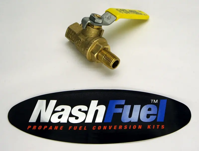 1/4" Npt High-Pressure Propane Ball Valve – Tamper-Resistant Lockoff For Lp & Natural Gas 1