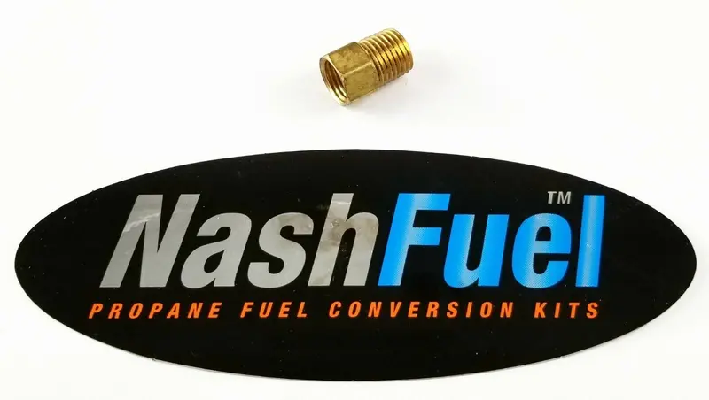 1/4" Npt Male To 5/16" Inverted Flare Female Fitting For Propane And Natural Gas Connections 1