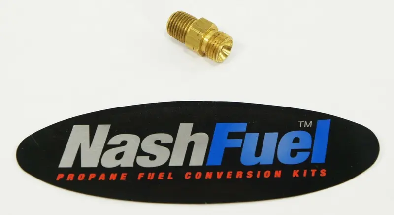 1/4" Npt Male To 9/16" Lh Male Propane/Natural Gas Adapter Fitting 1