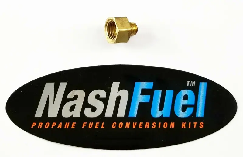 1/8" Npt Male To 3/8" Inverted Flare Female Fitting For Propane And Natural Gas (Lpg) Systems 1