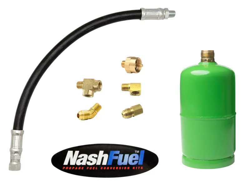 1 Lb Refillable Propane Tank Adapter Kit – Emergency Spare For Forklifts And Portable Equipment 1