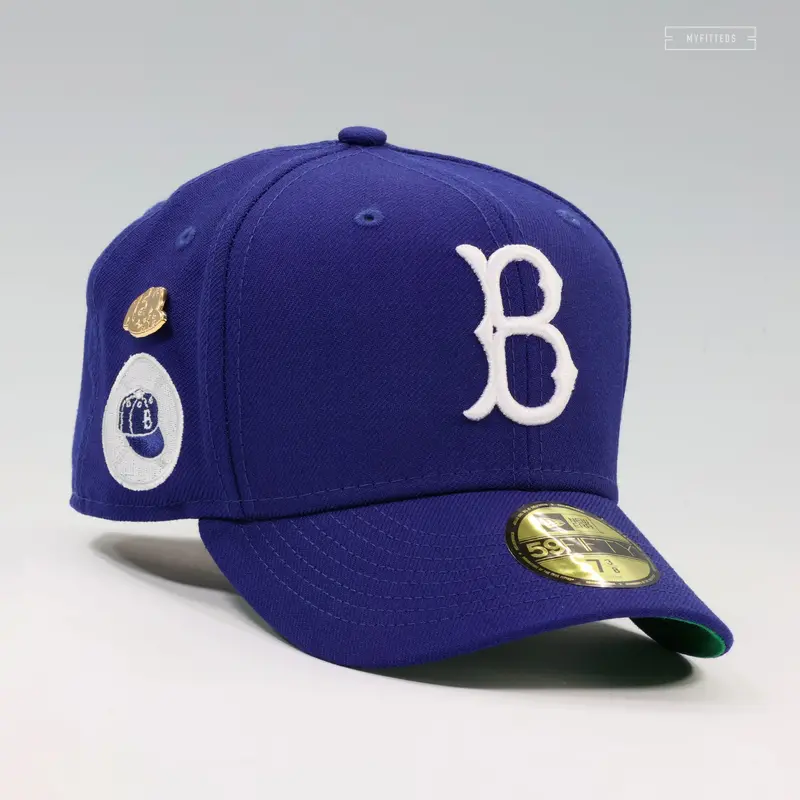 1955 Brooklyn Dodgers World Series History Cap – New Era Fitted Replica 1
