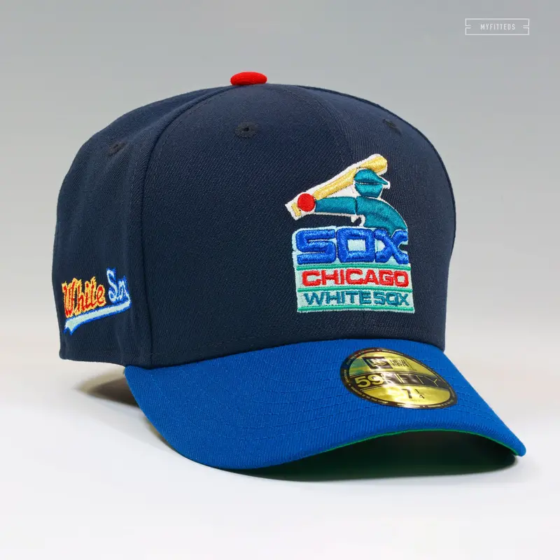 1983 Chicago White Sox Al West Champions Fitted Cap 1