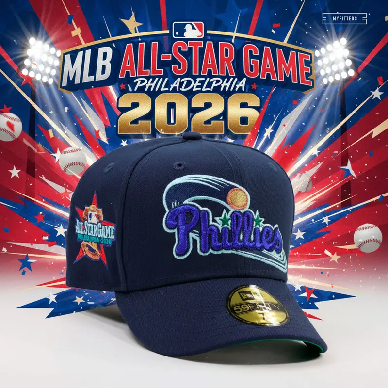 2026 Philadelphia Phillies Mlb All-Star Game Cap – Official New Era Fitted Edition 1