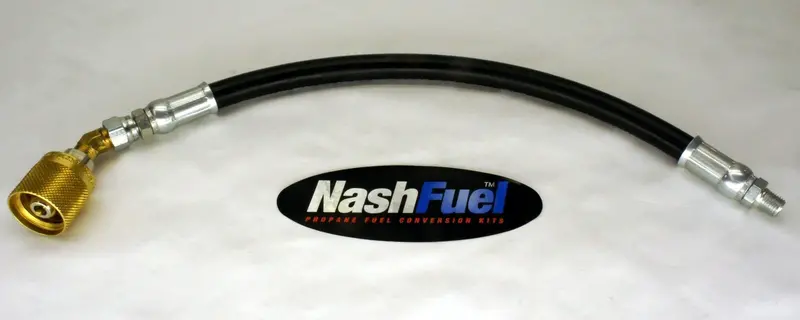 24" Crimped Liquid Propane (Lpg) Hose Assembly – Heavy-Duty Tank-To-Forklift Connection 1