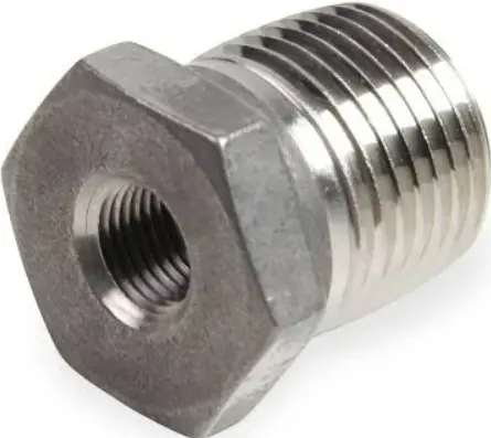 3/4" Male Npt To 1/4" Female Npt Steel Bushing For Propane, Air, And Natural Gas Systems 1