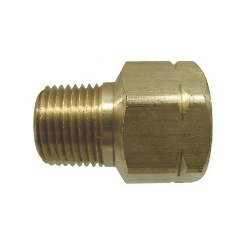 3/4" Male Npt To Female Pol Propane Adapter Fitting – Pipe Thread To Pol Connection 1