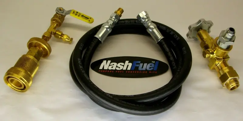 3/4" Ngt Male To Pol (1-5/16" Or 1-3/4" Acme) Liquid Propane Transfer Fitting For Grills & Tanks 1