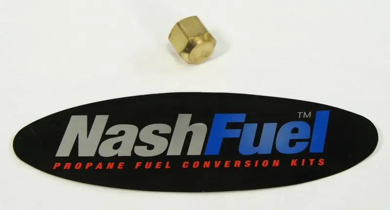 3/8" Female Sae Flare Plug Cap – Lp, Propane, And Natural Gas Applications 1