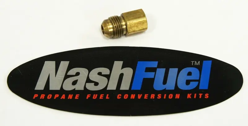 3/8" Flare Male To 1/4" Npt Female Propane/Natural Gas Fitting – Lpg/Lp Compatible 1