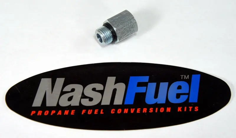3/8" Male O-Ring Sae-6 (9/16-18) To 1/4" Female Npt Cng Adapter Fitting 1