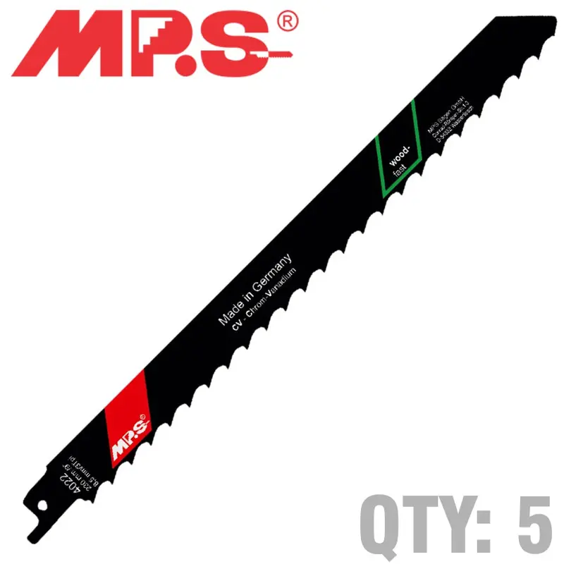 3 Tpi Sabre Saw Blade – 230Mm Length, 5-Pack 1