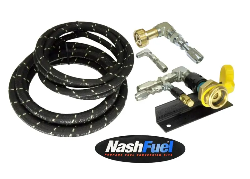 4-Foot Propane Remote Fill Kit With Mounting Bracket For Rvs, Motorhomes & Lpg Tanks 1