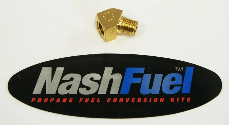 45-Degree Female 1/4" Npt To Male 1/4" Npt Propane & Lpg Pipe Fitting 1