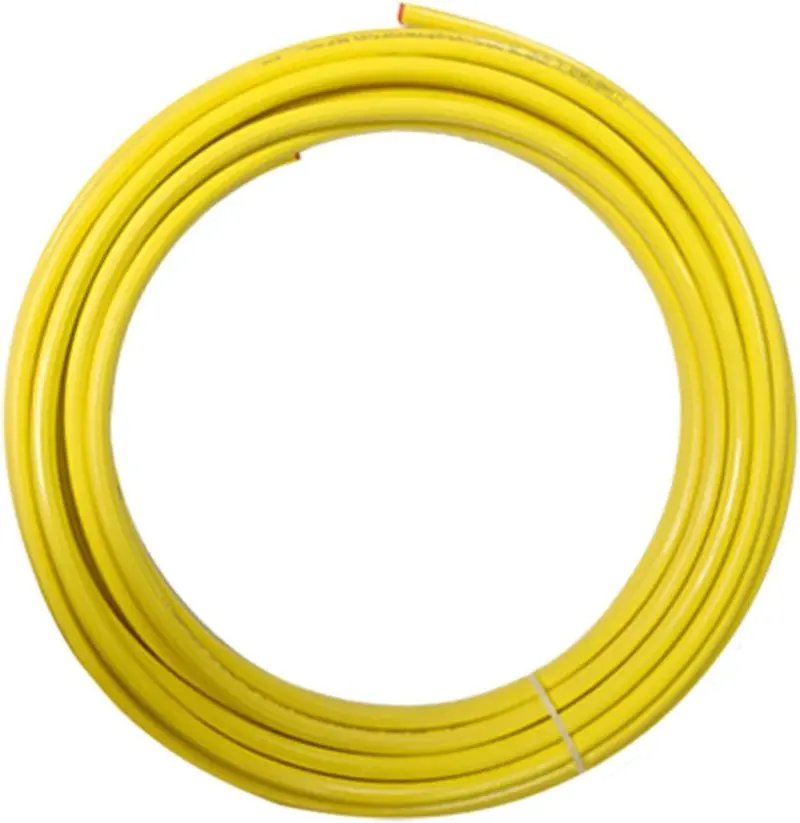 50Ft Or 100Ft Polyethylene-Coated Copper Propane Tubing With 45° Flare Nut Fittings (1/2") 1