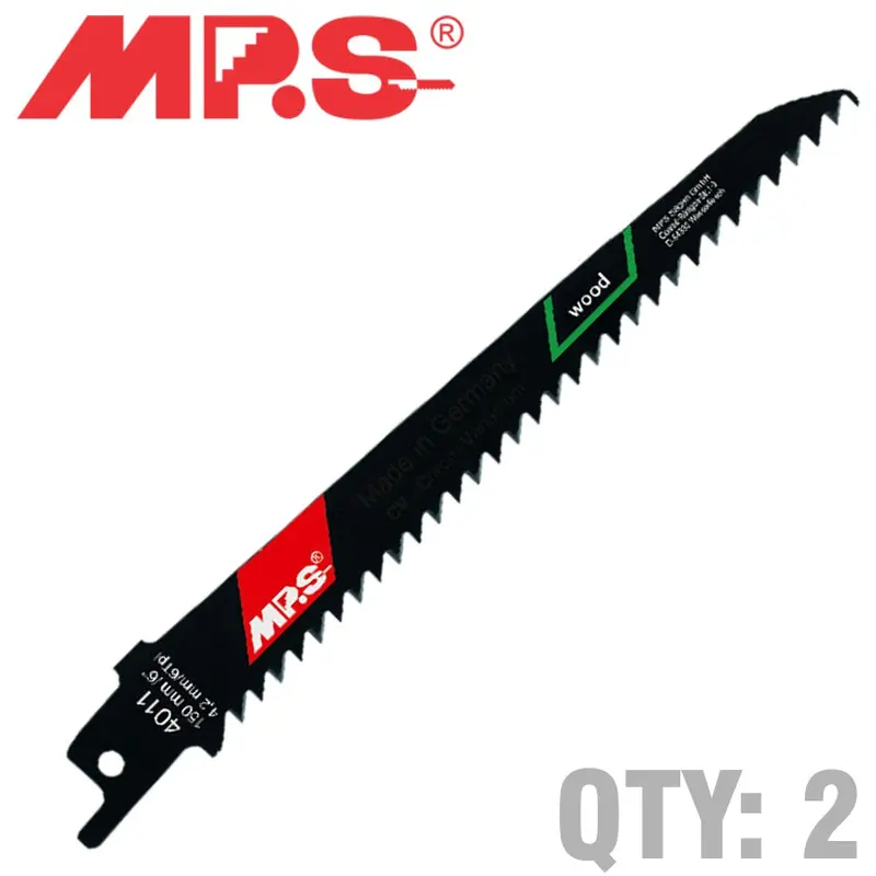 6 Tpi Sabre Saw Blades – 150Mm, 2-Pack 1