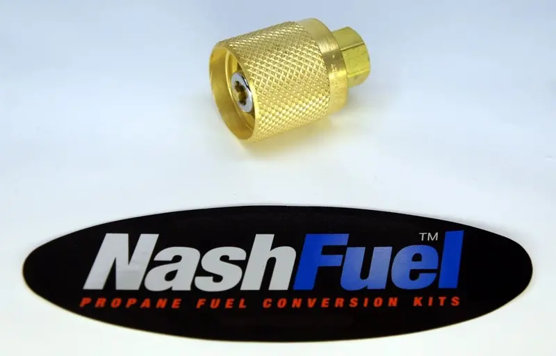 7141F Forklift Propane Tank Connector Coupling — Heavy-Duty 11" Wc Rated For Industrial Use 1