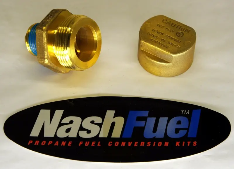7590U Excess Flow Check Valve For Propane Tanks – 1-5/8" Unf Port For Safe Transfer And Filling 1