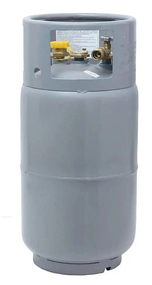 8-Gallon Steel Forklift Lpg Tank – 33.5 Lb Capacity With Fill Valve 1