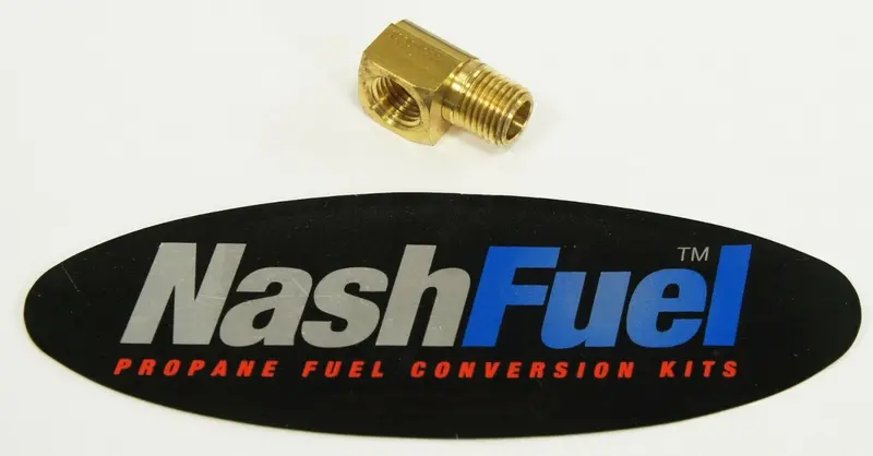 90-Degree Female 1/4" Npt To Male 1/4" Npt Propane & Lpg Pipe Fitting 1