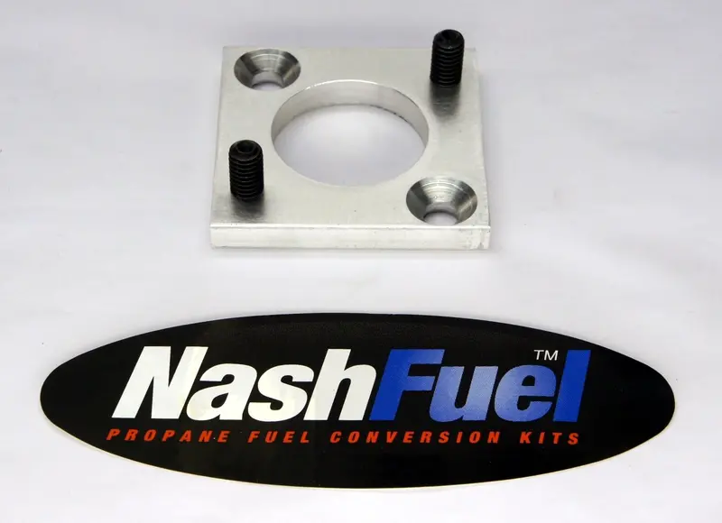 90° Rotatable Two-Bolt Throttle Body Adapter For Impco At2-16-1 Single-Barrel Installations 1