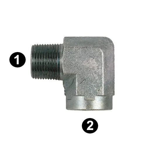 90° Street Elbow Fitting – 1/2" Npt Female For Propane & Natural Gas Lines 1