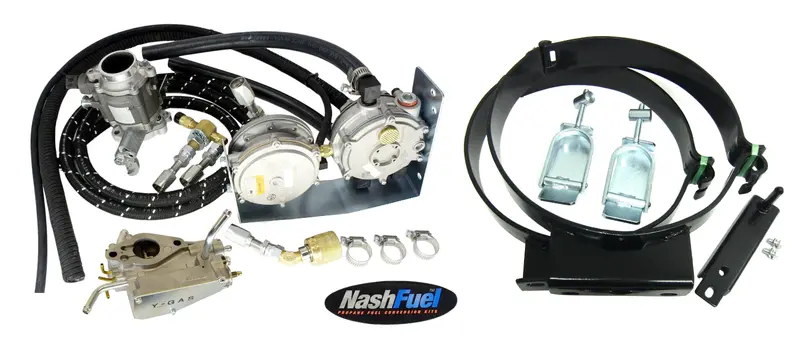 Aftermarket Gasoline-To-Propane Conversion Kit For Yale Glc050 Forklifts With Mazda Fe Engine 1