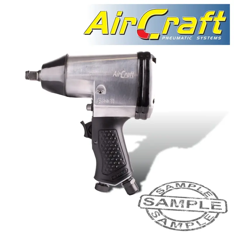 Aircraft 1/2″ Pneumatic Impact Wrench – Single-Hammer Design, High-Torque Fastening 1