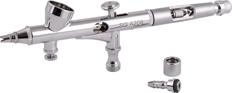 Aircraft Airbrush Kit With 0.2Mm Fine-Tip Nozzle 1