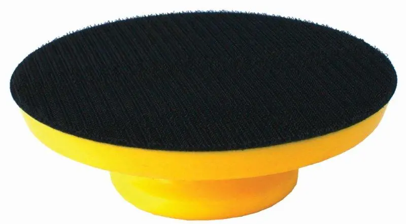 Aircraft-Grade Round Sanding Block – 6-Inch Hook-And-Loop Design 1