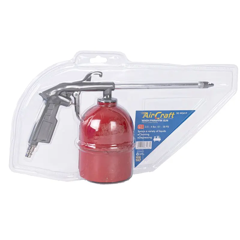 Aircraft-Specific Wash & Paraffin Spray Gun — Ready-To-Use Blister Pack 1
