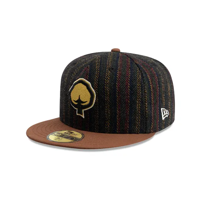 Algodoneros De Guasave Herringbone Snapback – Lamp Fangear 59Fifty Fitted Hat 1