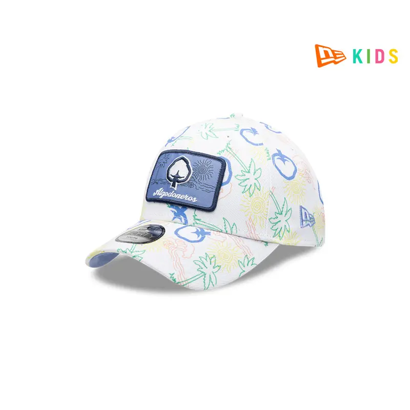 Algodoneros De Guasave Lamp Youth 9Forty Adjustable Strapback Cap 1