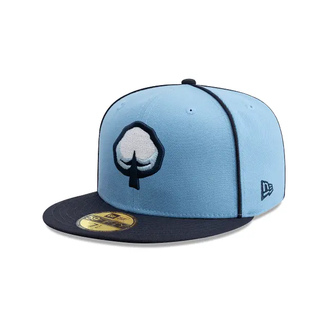Algodoneros De Guasave Piping Fitted Cap – Lamp Fangear 59Fifty Structured Hat 1