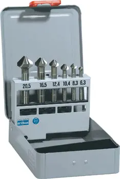 Alpen Hss Countersink Bit Set – 6-Piece Precision Kit 1