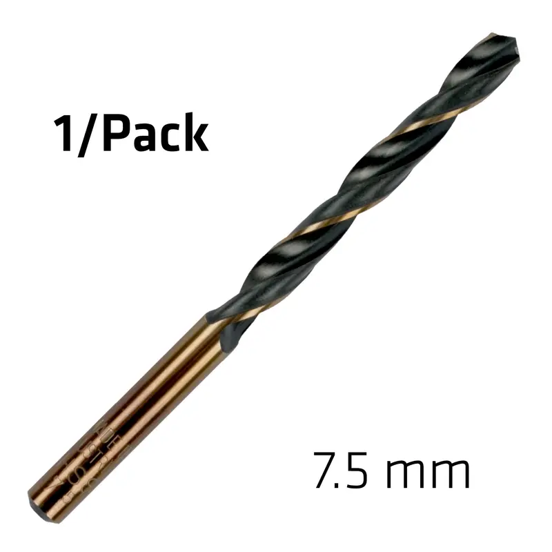 Alpen Hss Sprint Master 7.5 Mm Sleeved Drill Bit – Din 338 Standard 1