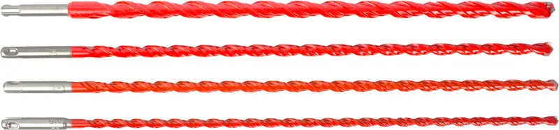 Alpen Profis Cassette Multicut – 4-Piece Sds-Plus Carbide-Tipped Bits (8.0–14.0Mm) 1