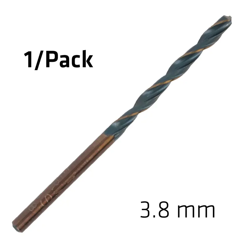 Alpen Sprint Master 3.8 Mm Drill Bit – Din 338, Single-Piece Sleeve Design 1